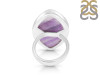 Amethyst Lace Agate Adjustable Ring-ADJ-R ALA-2-86