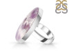 Amethyst Lace Agate Adjustable Ring-ADJ-R ALA-2-90