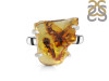 Amber Ring-R-Size-9 AMB-2-104