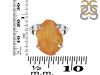 Amber Ring-R-Size-9 AMB-2-65