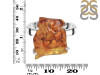 Amber Ring-R-Size-8 AMB-2-83