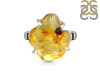 Amber Ring-R-Size-10 AMB-2-87