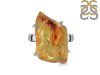 Amber Ring-R-Size-10 AMB-2-99