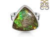 Ammolite Adjustable Ring-ADJ-R AML-2-26