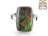 Ammolite Adjustable Ring-ADJ-R AML-2-36