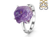 Amethyst Rough Ring-R-Size-8 AMT-2-119