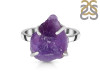 Amethyst Rough Ring-R-Size-7 AMT-2-123