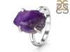 Amethyst Rough Ring-R-Size-6 AMT-2-127