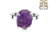 Amethyst Rough Ring-R-Size-9 AMT-2-130
