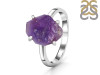 Amethyst Rough Ring-R-Size-9 AMT-2-130