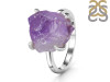 Amethyst Rough Ring-R-Size-6 AMT-2-132