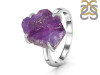Amethyst Rough Ring-R-Size-10 AMT-2-134