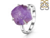Amethyst Rough Ring-R-Size-10 AMT-2-135