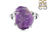 Amethyst Rough Ring-R-Size-10 AMT-2-136