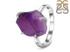 Amethyst Rough Ring-R-Size-9 AMT-2-144