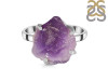 Amethyst Rough Ring-R-Size-8 AMT-2-150