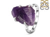 Amethyst Rough Ring-R-Size-7 AMT-2-152