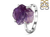 Amethyst Rough Ring-R-Size-8 AMT-2-155