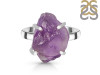Amethyst Rough Ring-R-Size-9 AMT-2-156