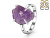 Amethyst Rough Ring-R-Size-9 AMT-2-156