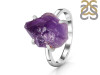 Amethyst Rough Ring-R-Size-8 AMT-2-161