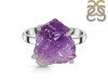 Amethyst Rough Ring-R-Size-9 AMT-2-163