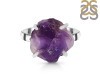 Amethyst Rough Ring-R-Size-9 AMT-2-166