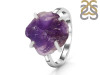 Amethyst Rough Ring-R-Size-9 AMT-2-166