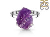 Amethyst Rough Ring-R-Size-8 AMT-2-167