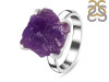 Amethyst Rough Ring-R-Size-7 AMT-2-171