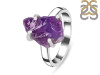 Amethyst Rough Ring-R-Size-7 AMT-2-175