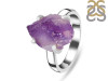 Amethyst Rough Ring-R-Size-8 AMT-2-177