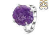 Amethyst Rough Ring-R-Size-7 AMT-2-181
