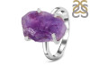 Amethyst Rough Ring-R-Size-6 AMT-2-182