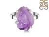 Amethyst Rough Ring-R-Size-7 AMT-2-184
