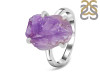 Amethyst Rough Ring-R-Size-7 AMT-2-184