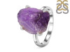 Amethyst Rough Ring-R-Size-7 AMT-2-186