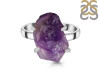 Amethyst Rough Ring-R-Size-7 AMT-2-187