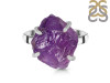 Amethyst Rough Ring-R-Size-6 AMT-2-192