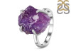 Amethyst Rough Ring-R-Size-6 AMT-2-192