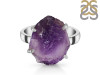 Amethyst Rough Ring-R-Size-9 AMT-2-197