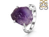 Amethyst Rough Ring-R-Size-9 AMT-2-197