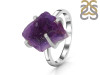 Amethyst Rough Ring-R-Size-6 AMT-2-198