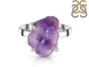 Amethyst Rough Ring-R-Size-8 AMT-2-202