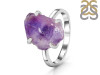 Amethyst Rough Ring-R-Size-8 AMT-2-202