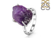 Amethyst Rough Ring-R-Size-7 AMT-2-203