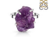 Amethyst Rough Ring-R-Size-7 AMT-2-204