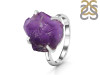 Amethyst Rough Ring-R-Size-6 AMT-2-206