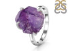 Amethyst Rough Ring-R-Size-7 AMT-2-208