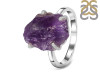 Amethyst Rough Ring-R-Size-9 AMT-2-212